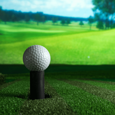 Outdoor Golf Simulator Rentals